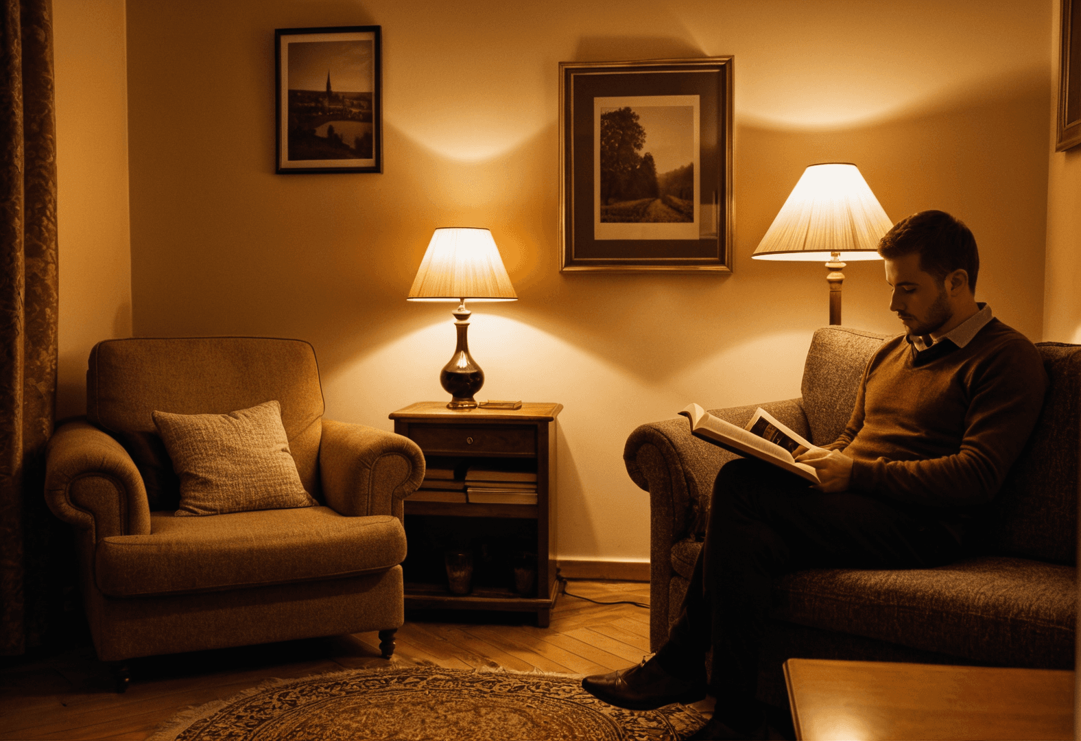 Paar plant gemeinsam Budget am Küchentisch