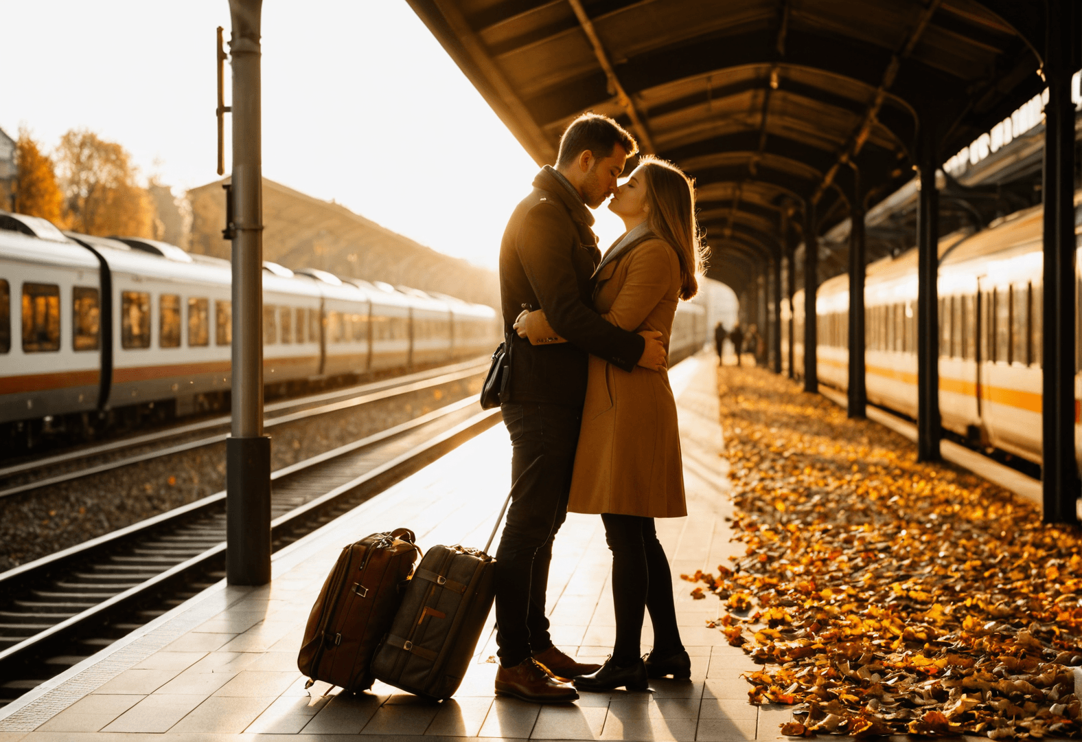 Frau lächelt beim Videotelefonat am Laptop