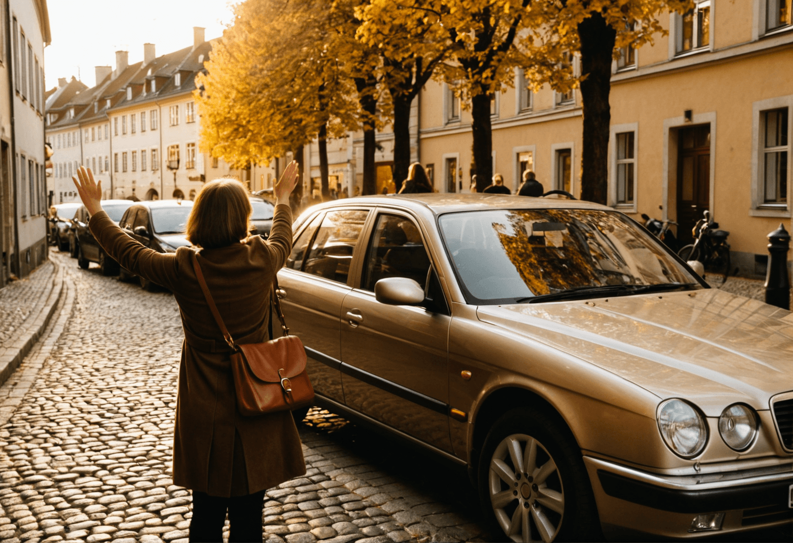 Frau liegt nachdenklich auf dem Bett und schaut zur Decke