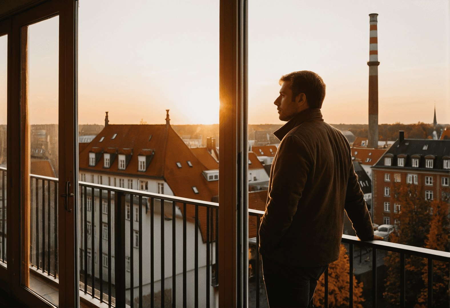 Paar beim gemeinsamen Frühstück am Wochenende