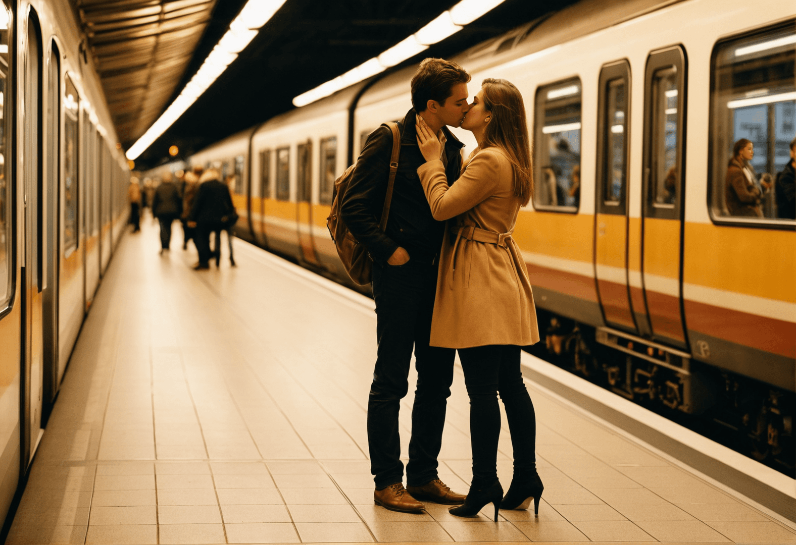 Paar beim gemeinsamen Sprachlernen per Video