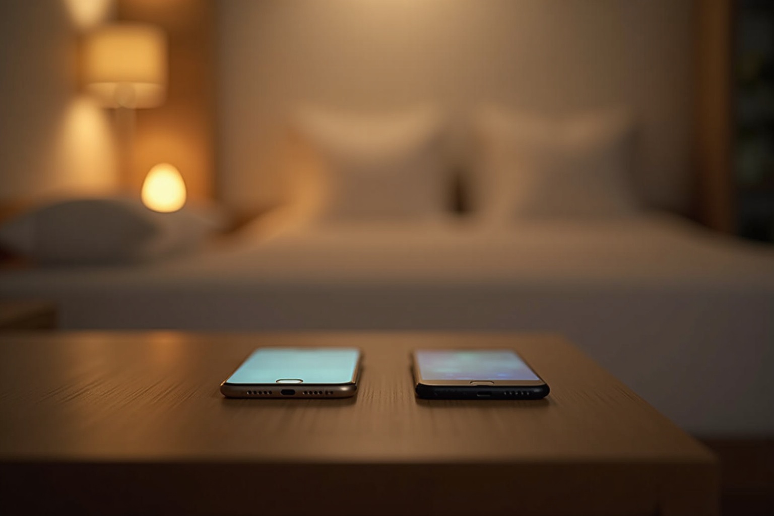 Frau lächelt beim Videotelefonat am Laptop