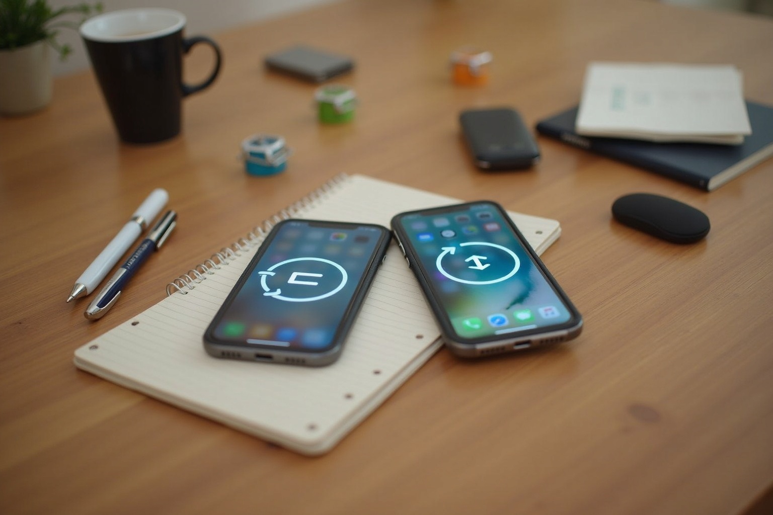 Frau erklärt ihren Freundinnen beim Kaffee ihre Beziehung