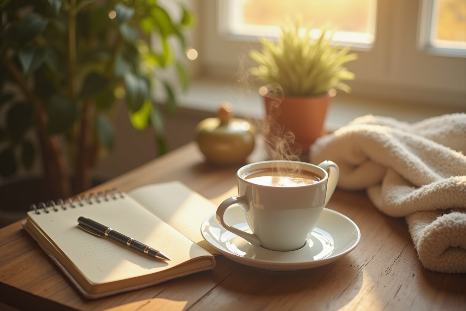 Paar beim gemeinsamen Frühstück am Wochenende