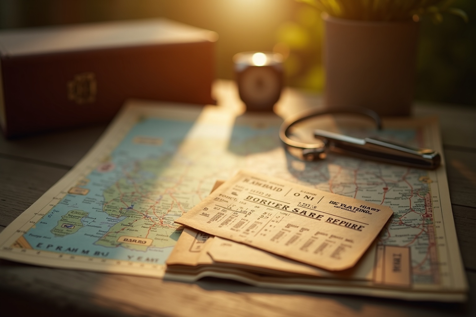 Paar mit Rucksack vor einem Bahnhof in einer deutschen Altstadt