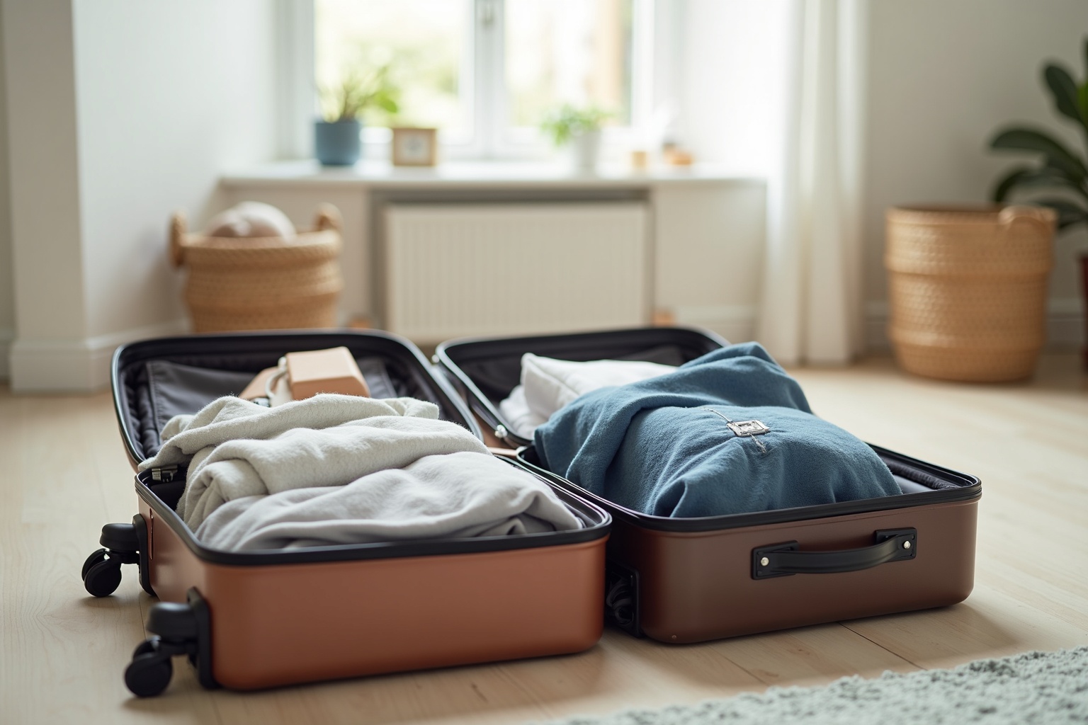 Paar läuft händchenhaltend durch herbstliche Straße